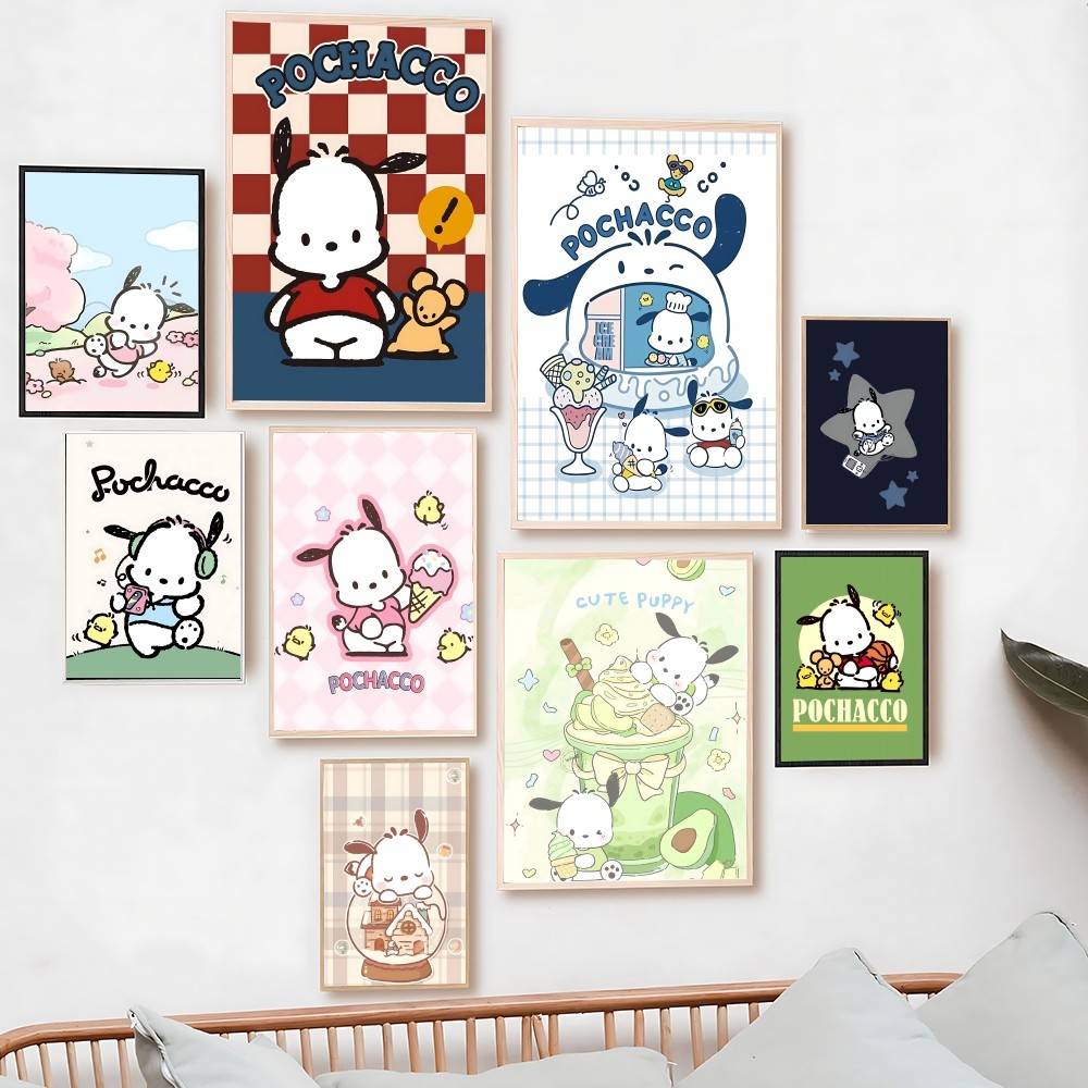 Resin Art Wallpaper - 포차코 다이아몬드 페인팅 키트 산리오 만화