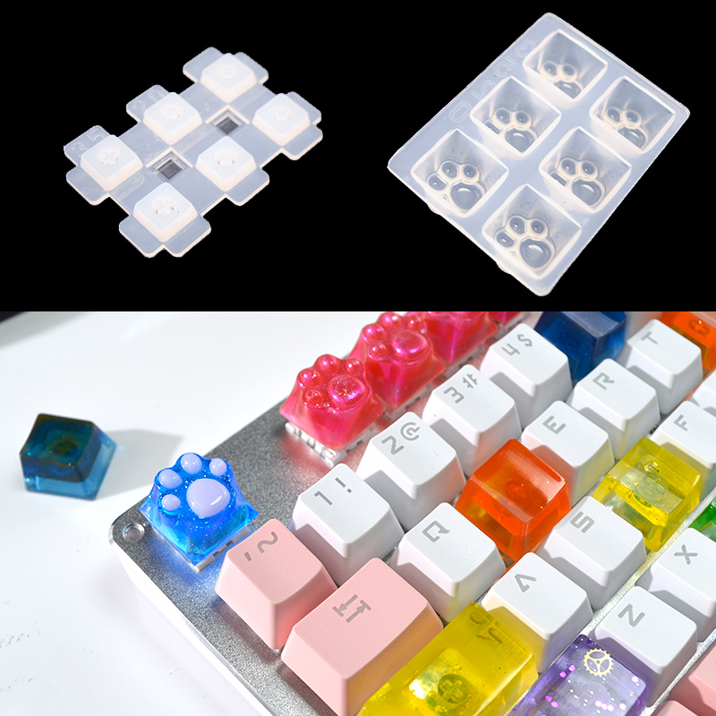 Resin Art Equipment - 키 캡 수지 몰드 실리콘 키