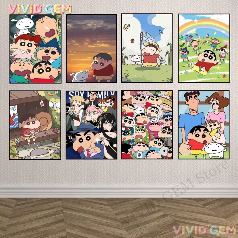 Resin Art Wallpaper - VIVID GEM 컬러풀 DIY 크레용신짱 풀드릴