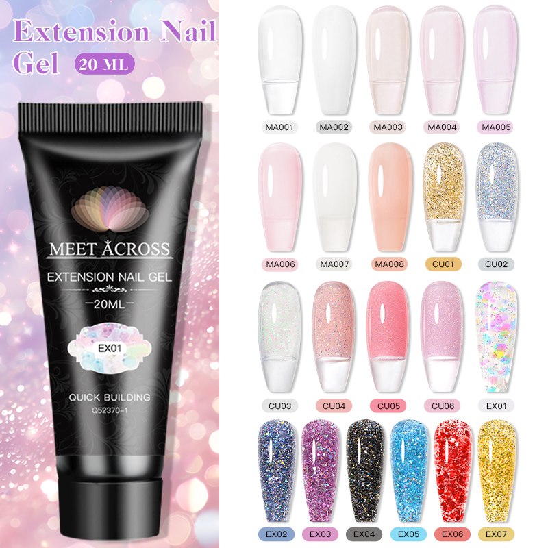 Resin Art Equipment - MEET ACROSS 20ml 퀵 익스텐션 젤
