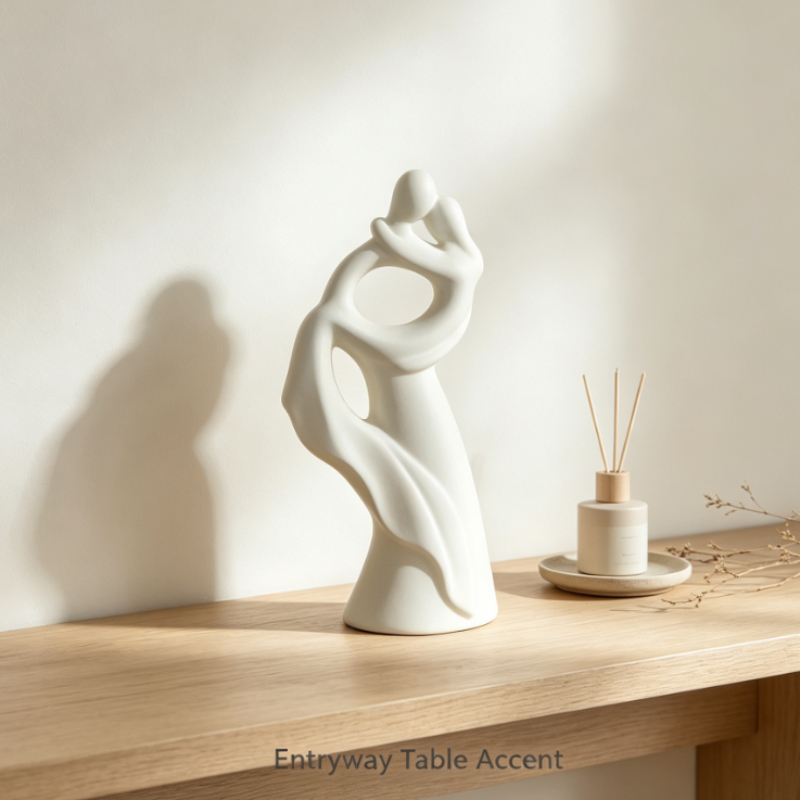 세라믹 커플 아트 장식품 거실 TV 스탠드 웨딩 선물  - Resin Art Wedding Gift 리뷰 및 가격