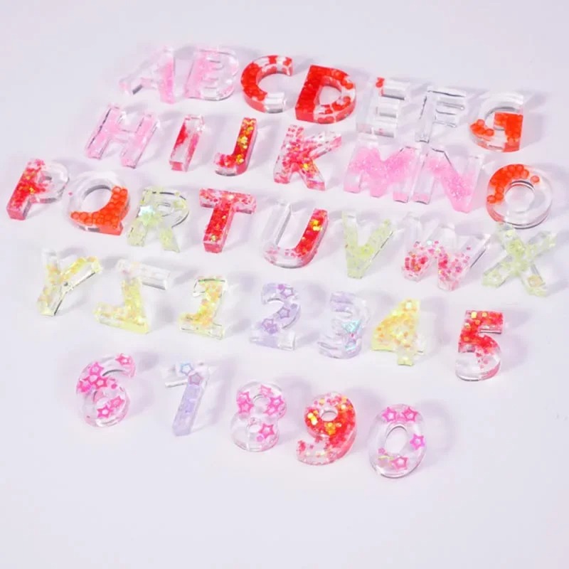 작은 26 대문자 수지 실리콘 금형 편지 에폭시 금형  - Resin Art Alphabet 리뷰 및 가격