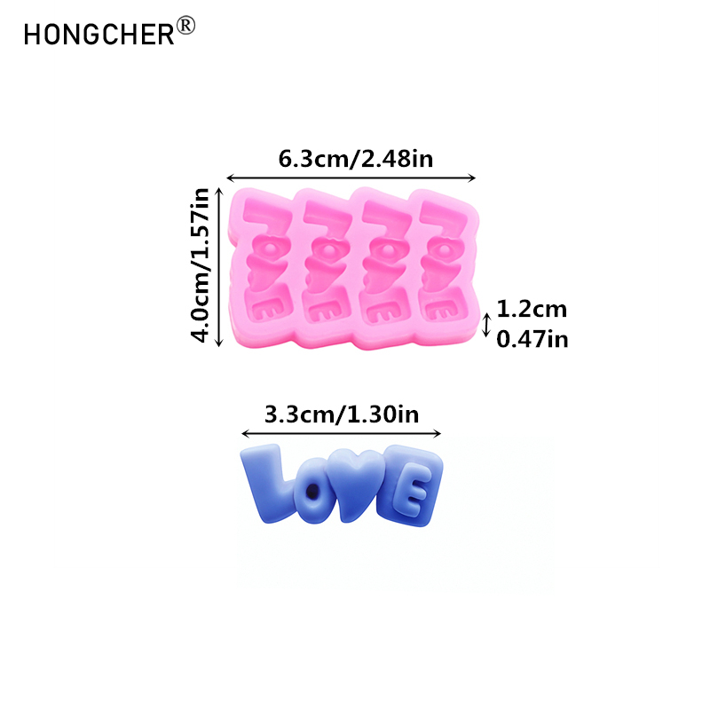 사랑의 편지 실리콘 몰드 DIY 휴대폰 케이스 헤어 액 - Resin Art Alphabet 리뷰 및 가격