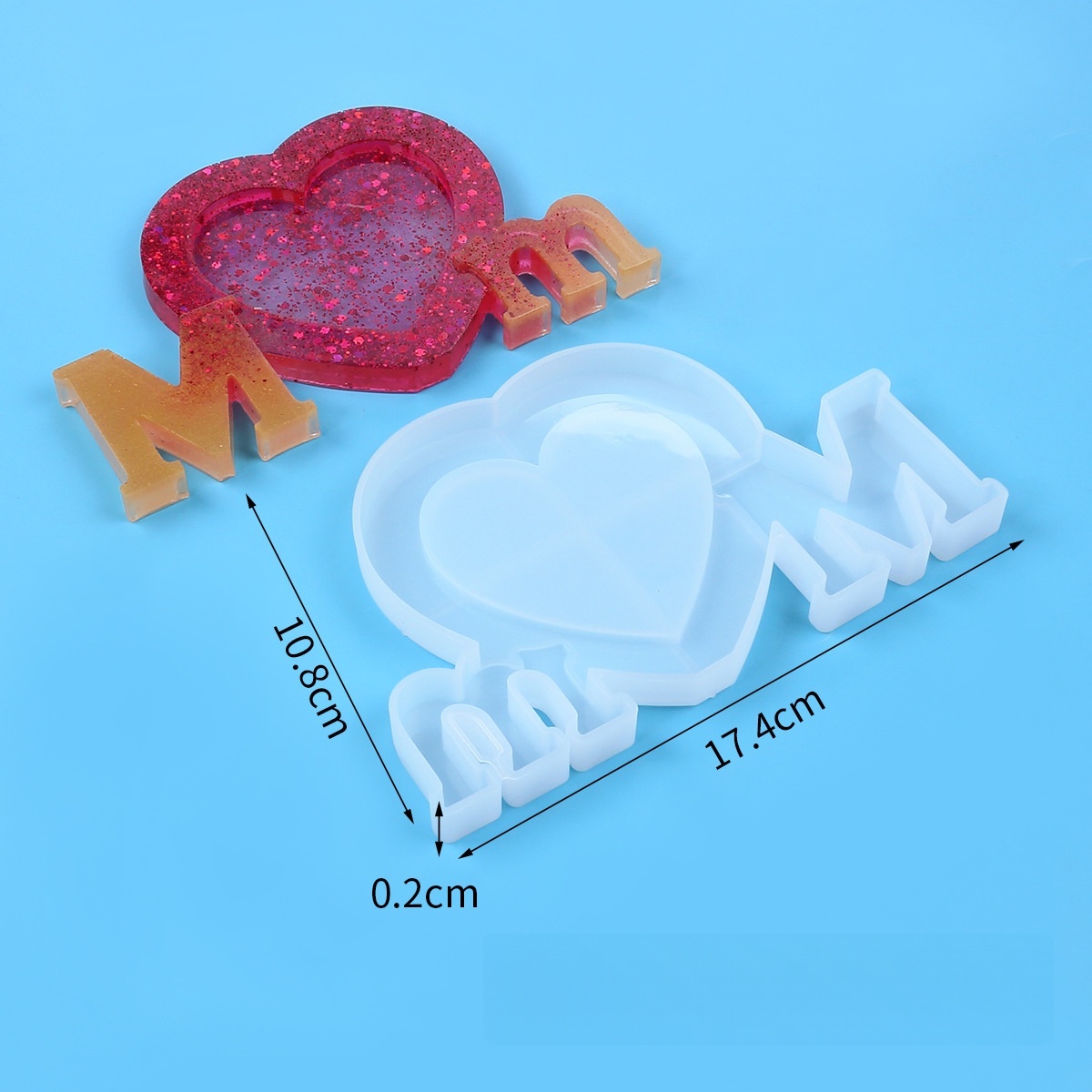 레터 Mm 에폭시 수지 실리콘 몰드 Diy 어머니의 날 - Resin Art Alphabet 리뷰 및 가격