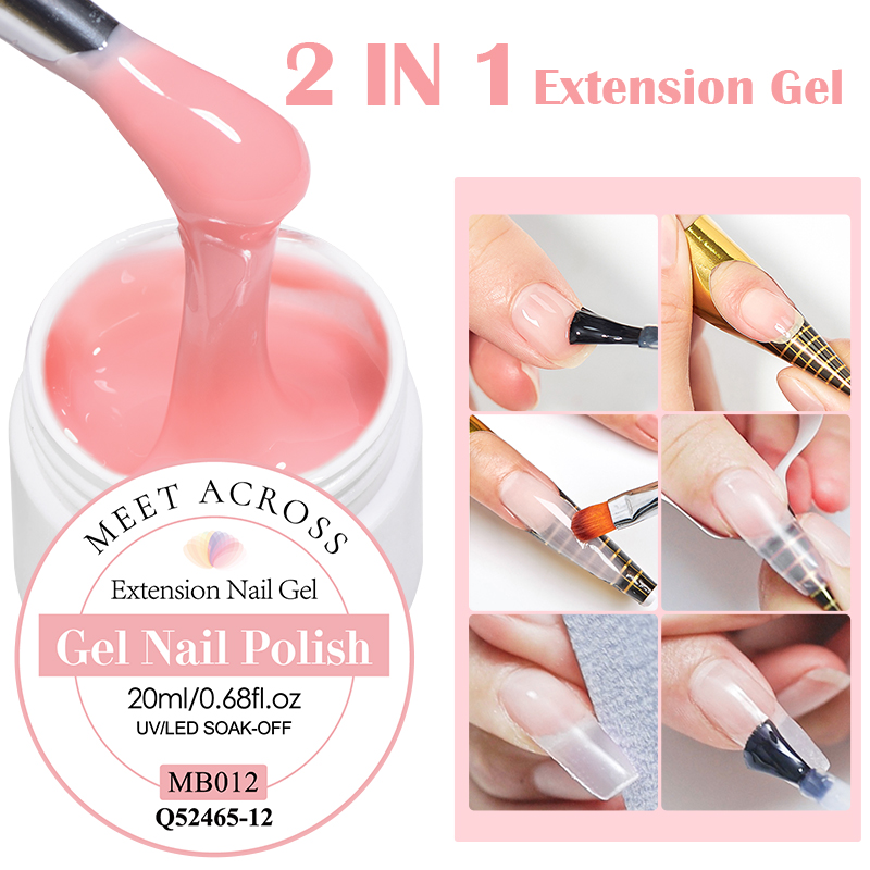 MEET ACROSS 익스텐션 젤 네일 광택제 누드 핑 - Resin Art Equipment 리뷰 및 가격
