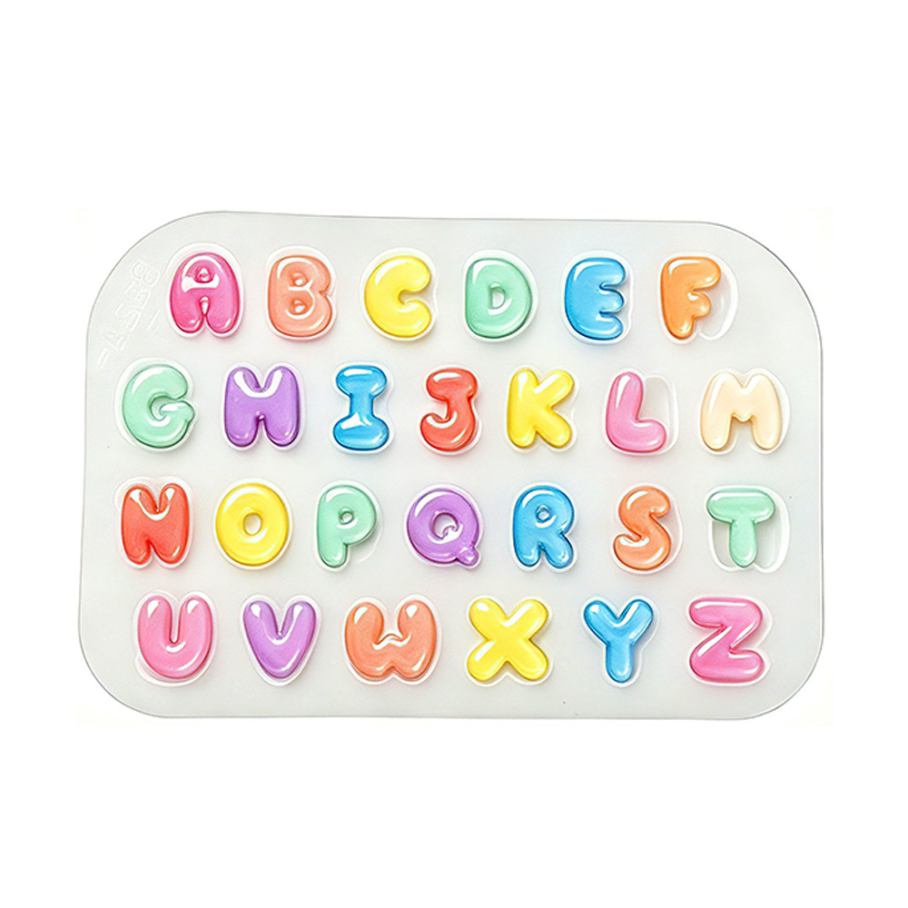 2개 미니 레터 실리콘 몰드 귀여운 미니 알파벳 A-Z - Resin Art Alphabet 리뷰 및 가격