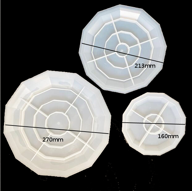 3단 실리콘 몰드, UV 에폭시 레진 공예용, 불규칙한 - Resin Art Equipment 리뷰 및 가격