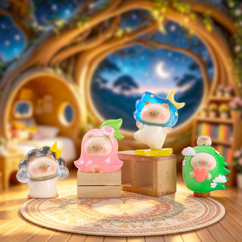 귀여운 고양이, 날씨를 주제로 한, 여기저기 돌아다니는 - Resin Art Case 리뷰 및 가격