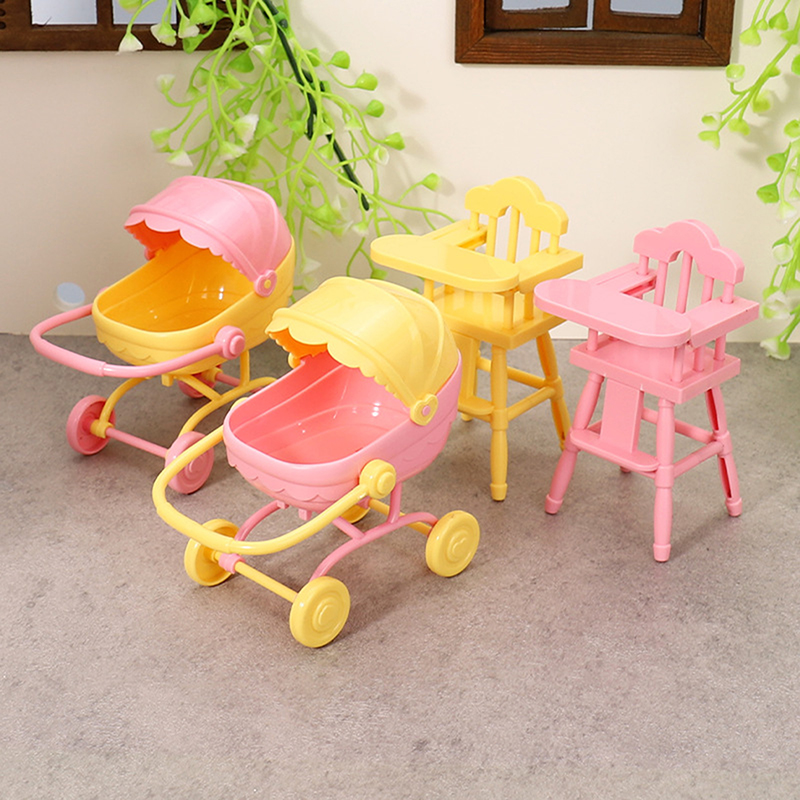 미니 베이비 인형 유모차 세트 어린이 식탁 장난감 인형 - Resin Art Baby 리뷰 및 가격